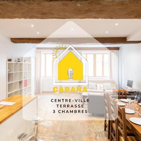 Cabana & Le Grand Historique - Centre-Ville Cluny Luaran gambar