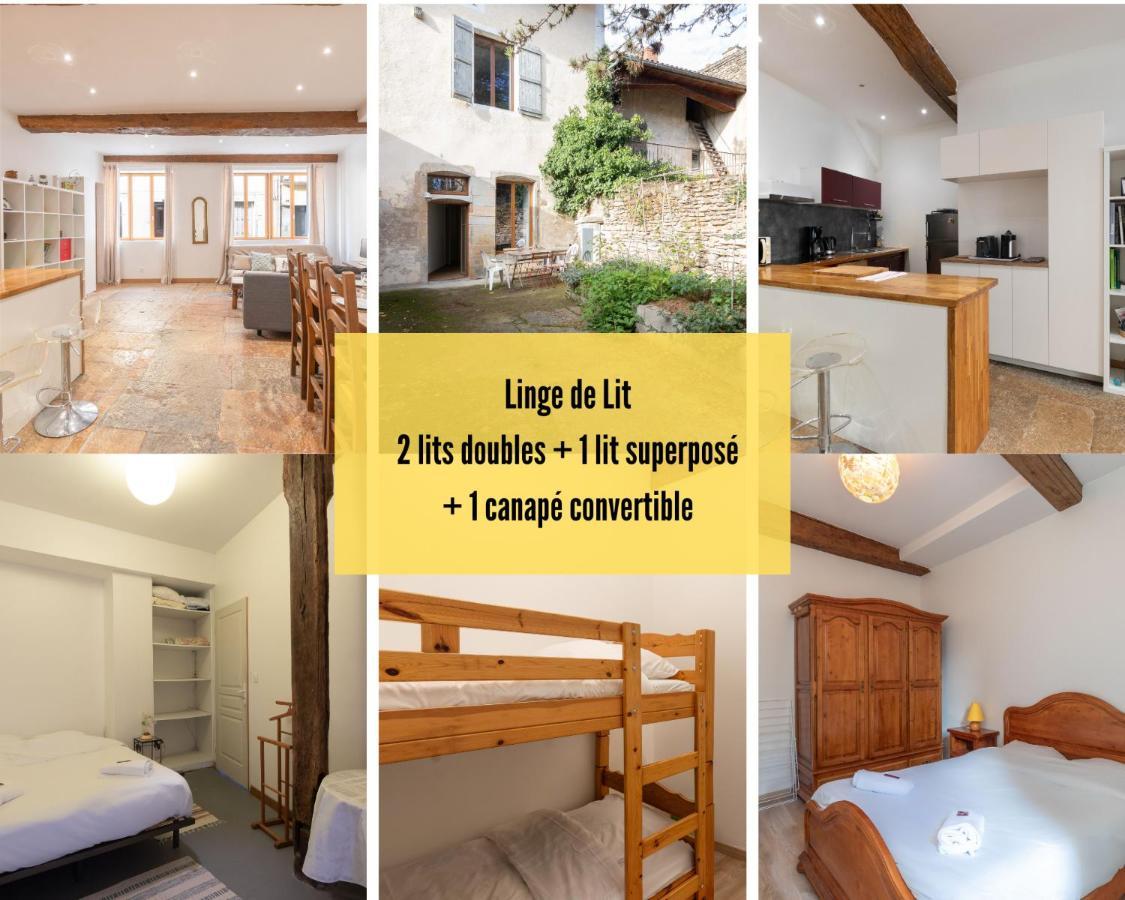 Cabana & Le Grand Historique - Centre-Ville Cluny Luaran gambar